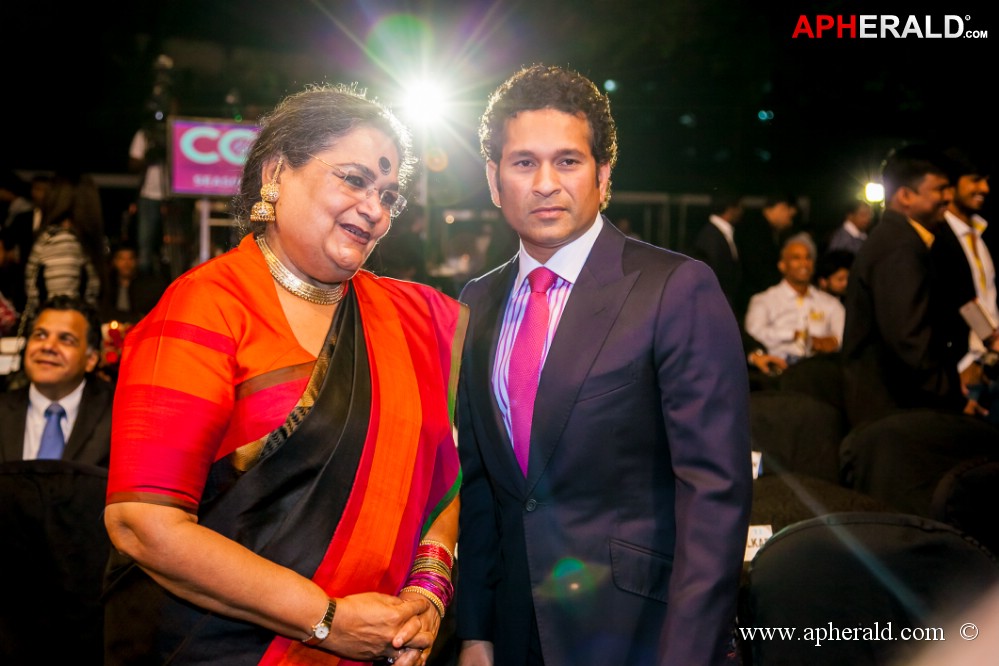 celebrity cricket league 4 launch by sachin