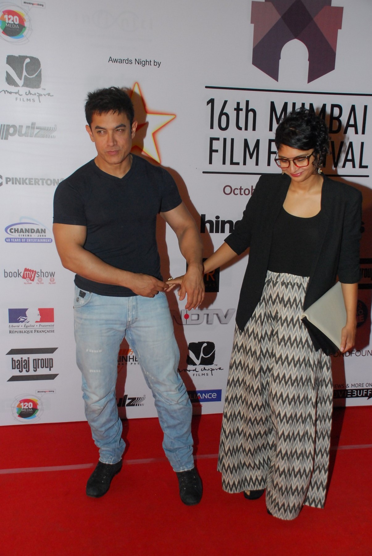 Celebs at 16th Mumbai Film Festival Closing Ceremony