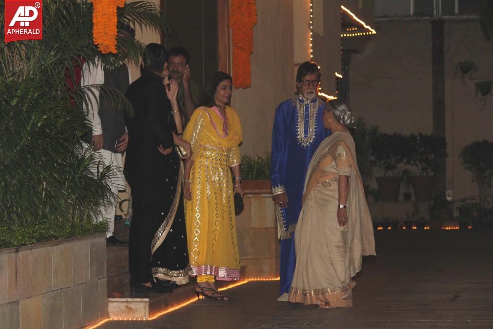 Celebs at Amitabh Bachchan Diwali Party