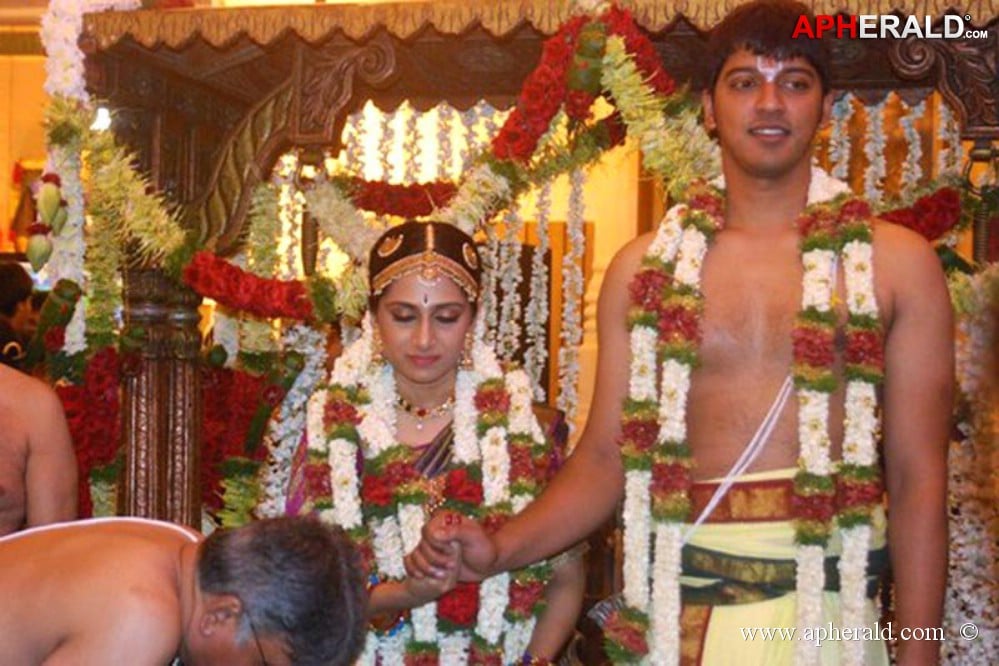 Celebs at Anirudh Sister Wedding Stills