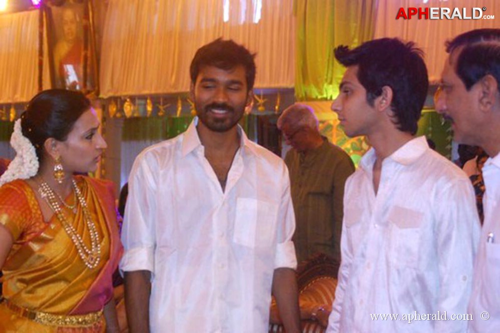 Celebs at Anirudh Sister Wedding Stills