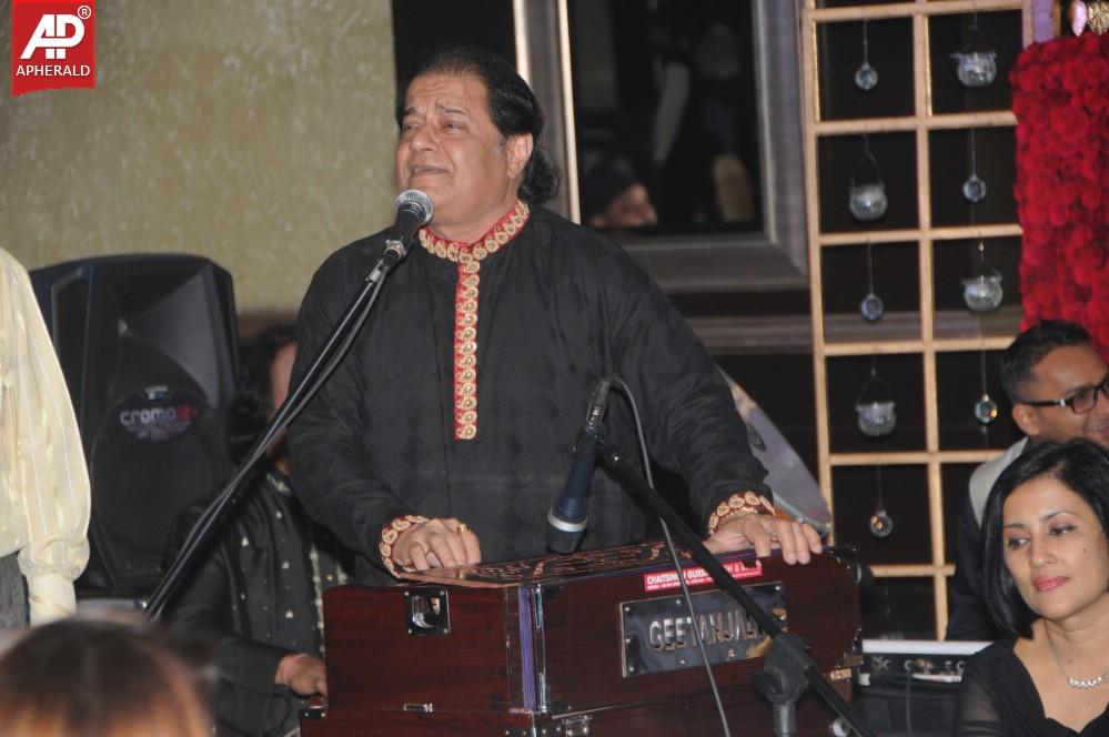 Celebs At Anup Jalota Birthday Party