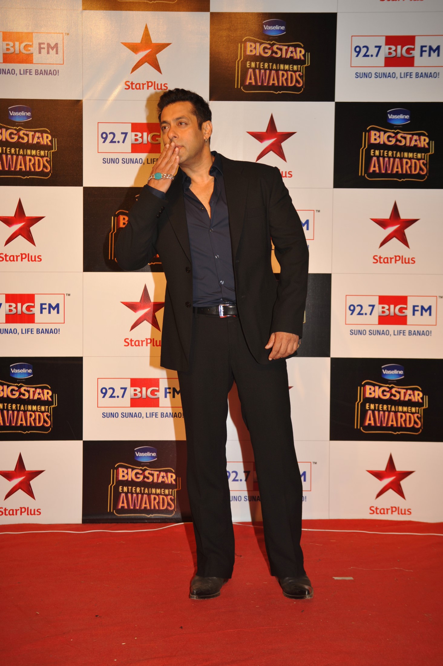 Celebs at BIG STAR Entertainment Awards 2014