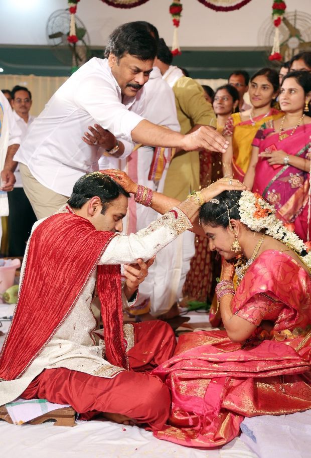 Celebs at BVSN Prasad Daughter Wedding Pics