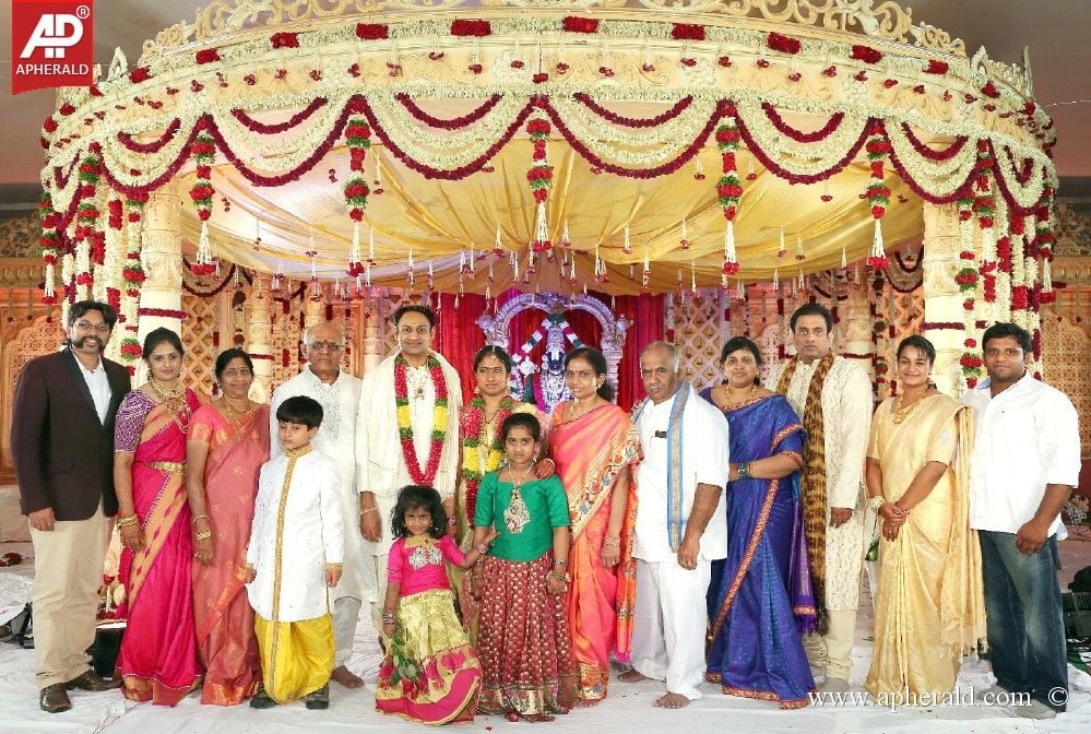 Celebs at BVSN Prasad Daughter Wedding Pics