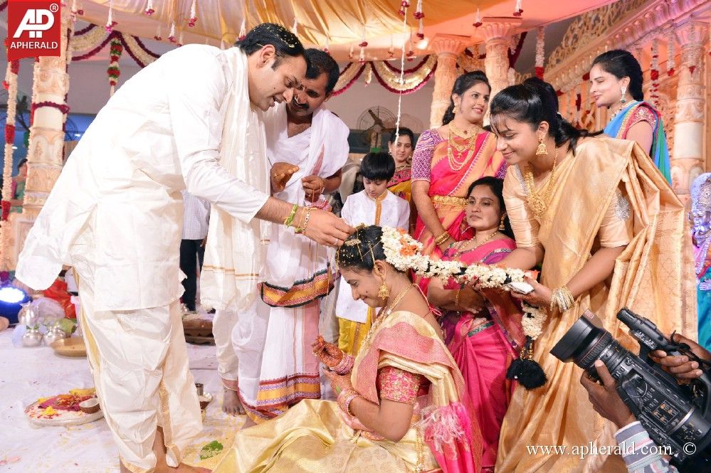 Celebs at BVSN Prasad Daughter Wedding Pics