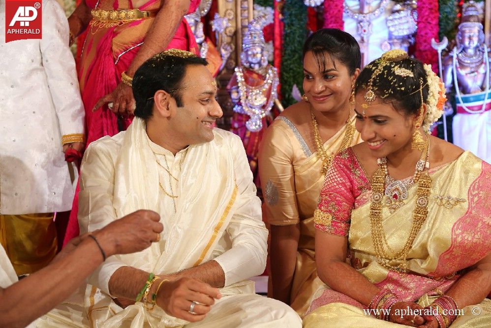 Celebs at BVSN Prasad Daughter Wedding Pics