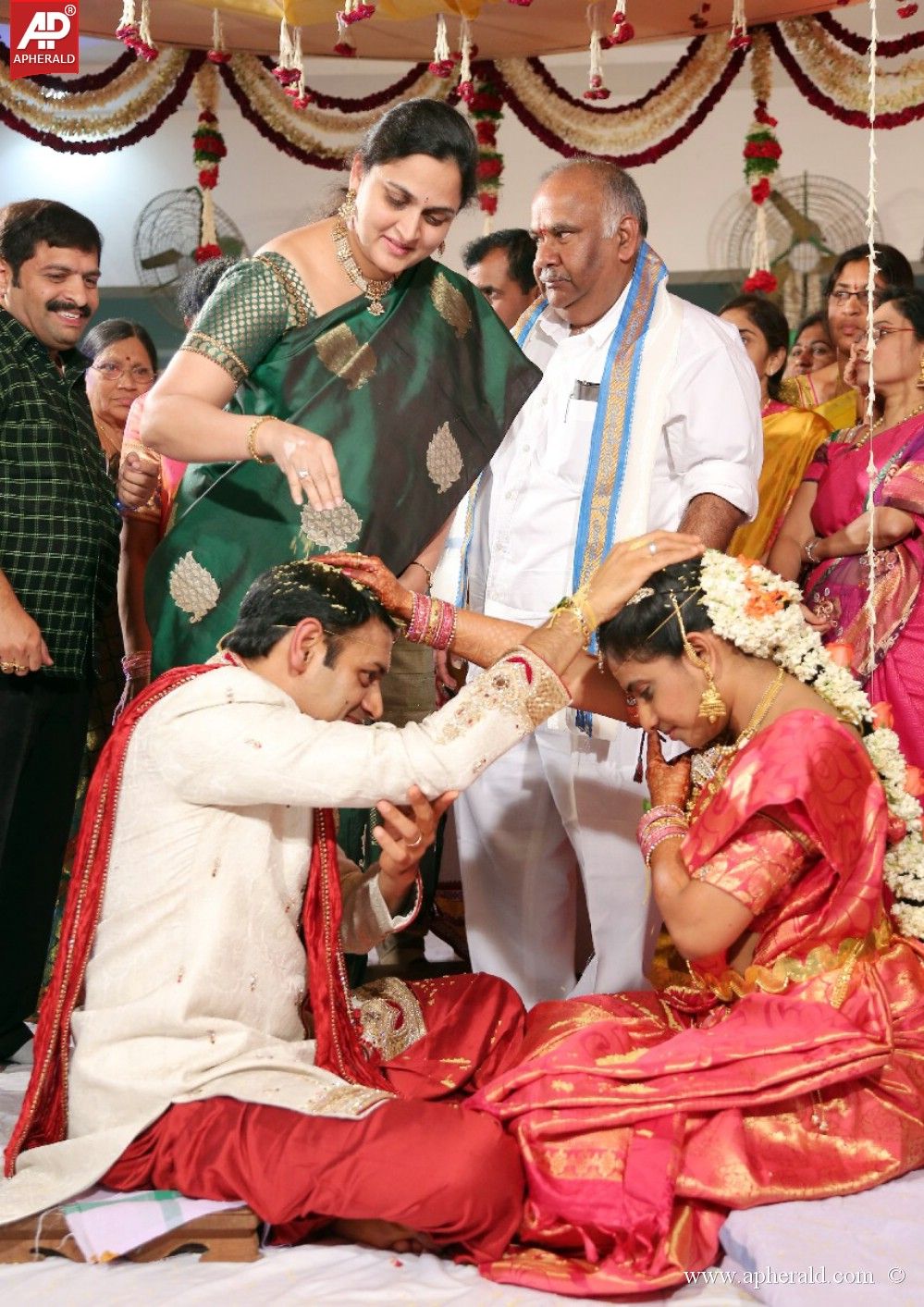 Celebs at BVSN Prasad Daughter Wedding Pics