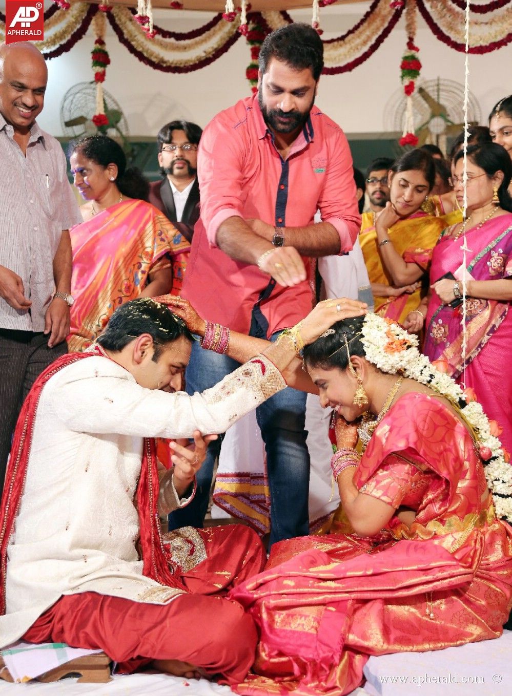 Celebs at BVSN Prasad Daughter Wedding Pics