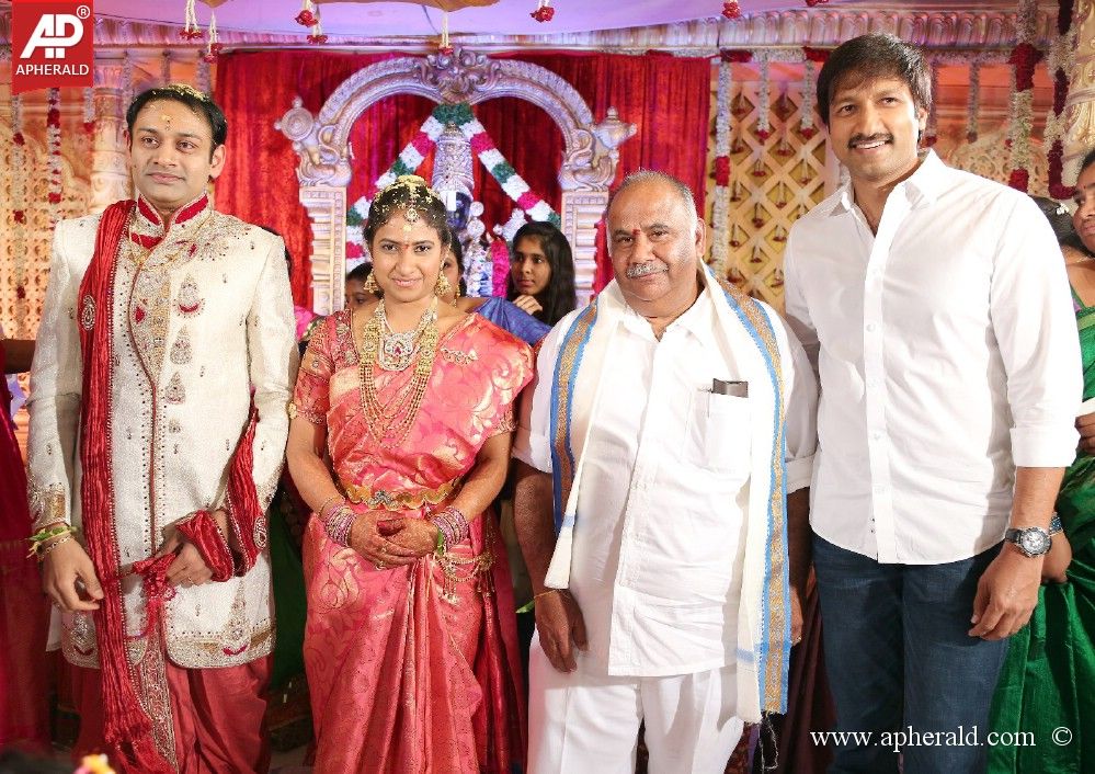 Celebs at BVSN Prasad Daughter Wedding