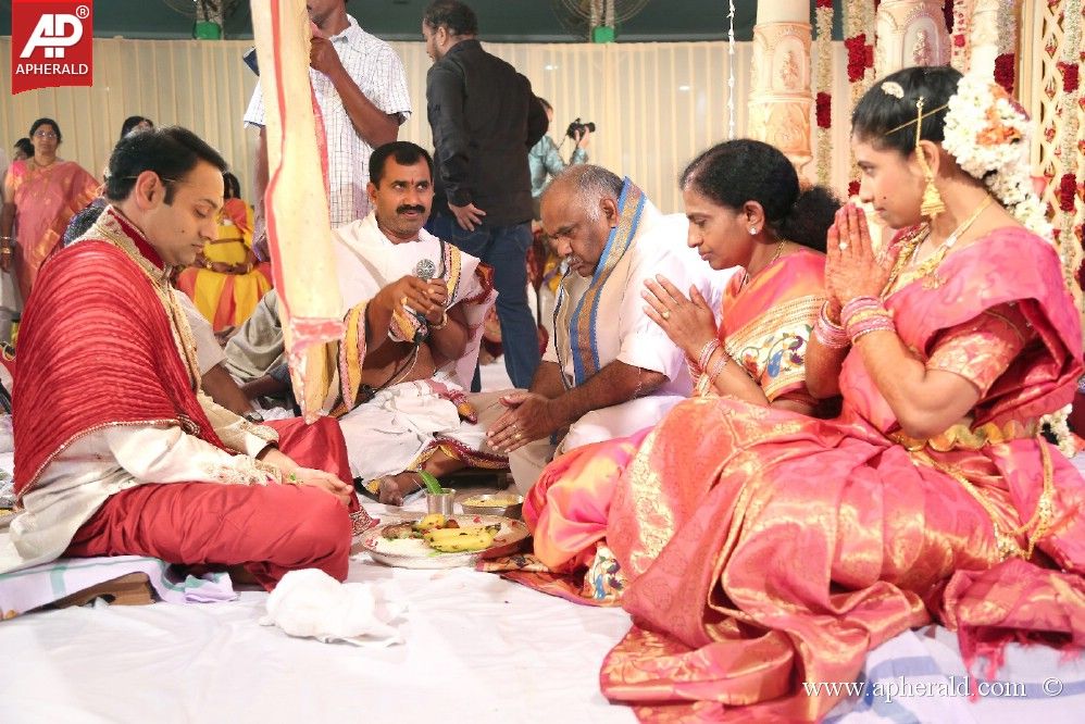 Celebs at BVSN Prasad Daughter Wedding