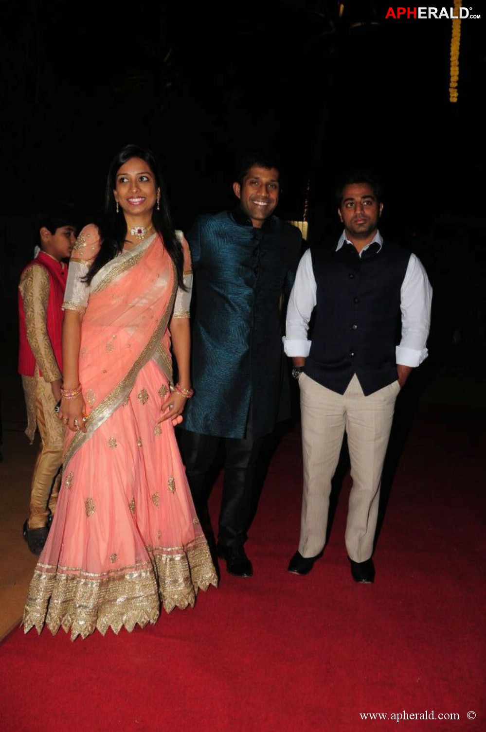 Celebs at Dil Raju Daughter Hanshitha Engagement