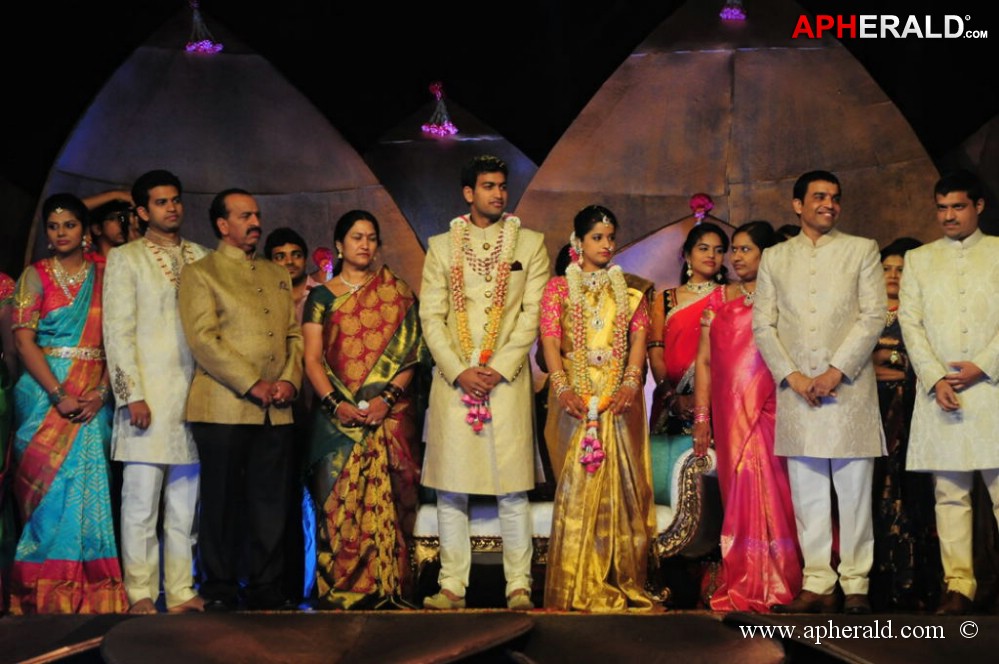 Celebs at Dil Raju Daughter Hanshitha Engagement