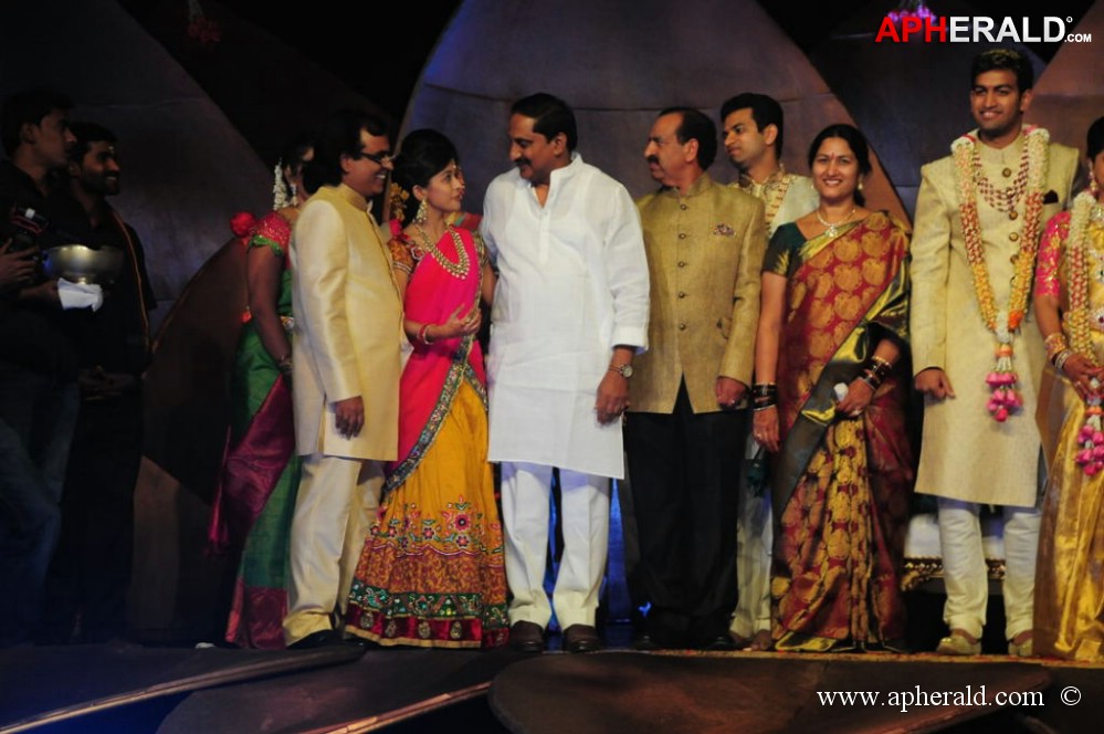 Celebs at Dil Raju Daughter Hanshitha Engagement