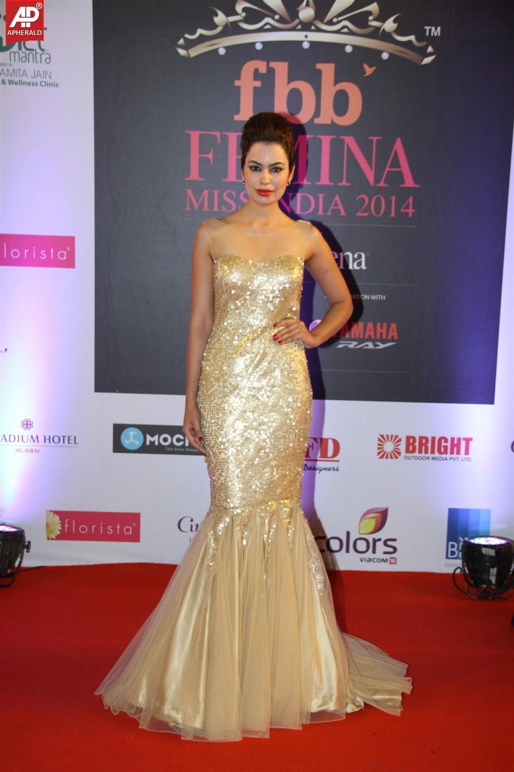 Celebs At Femina Miss India 2014