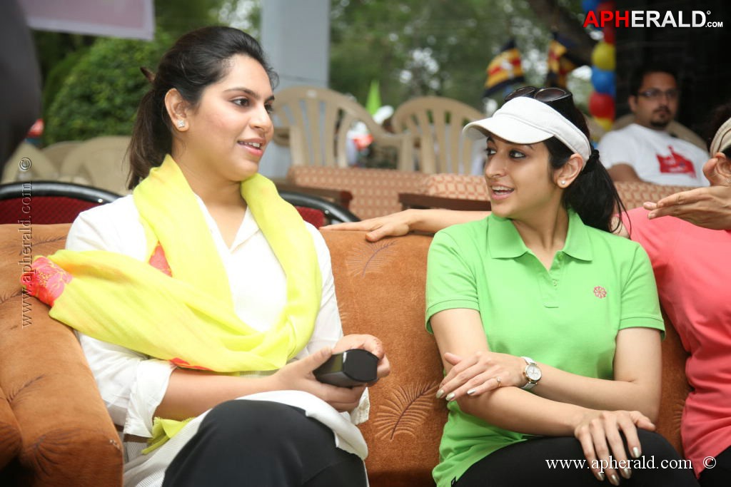Celebs at Hyderabad 5k Run
