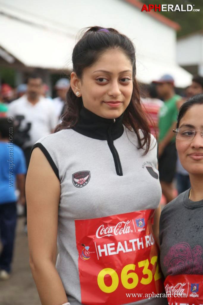 Celebs at Hyderabad 5k Run