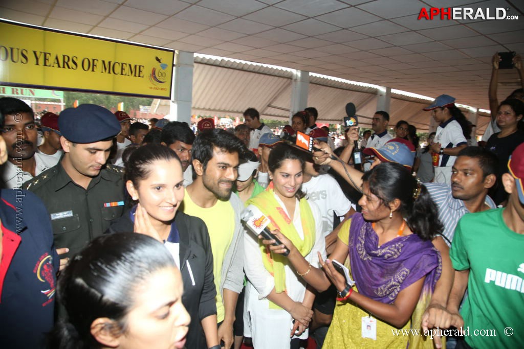 Celebs at Hyderabad 5k Run