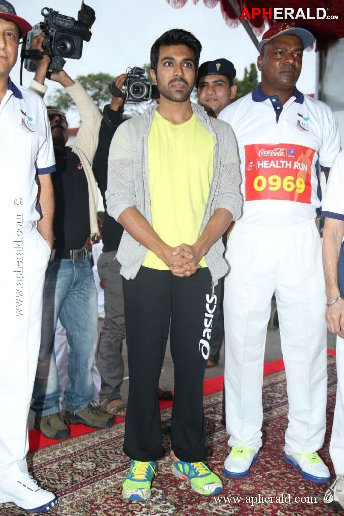 Celebs at Hyderabad 5k Run