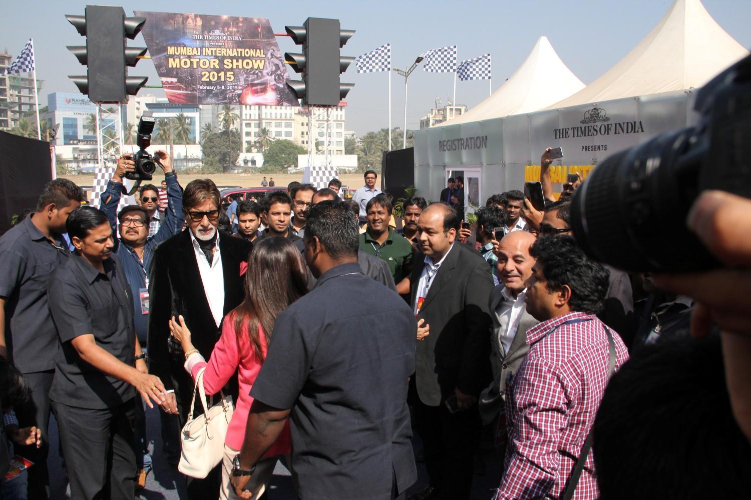 Celebs at Inaugurates Mumbai International Motor Show 2015