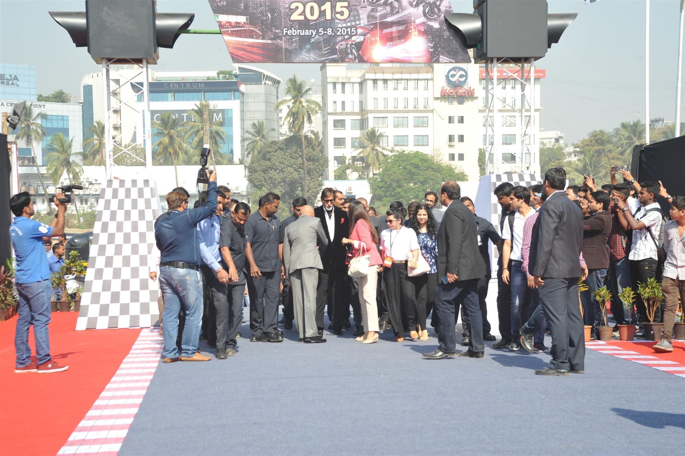 Celebs at Inaugurates Mumbai International Motor Show 2015