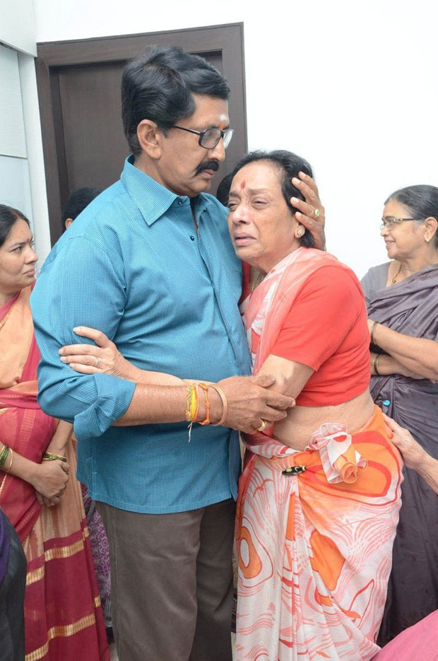 Celebs at Jamuna husband Passed away Photos