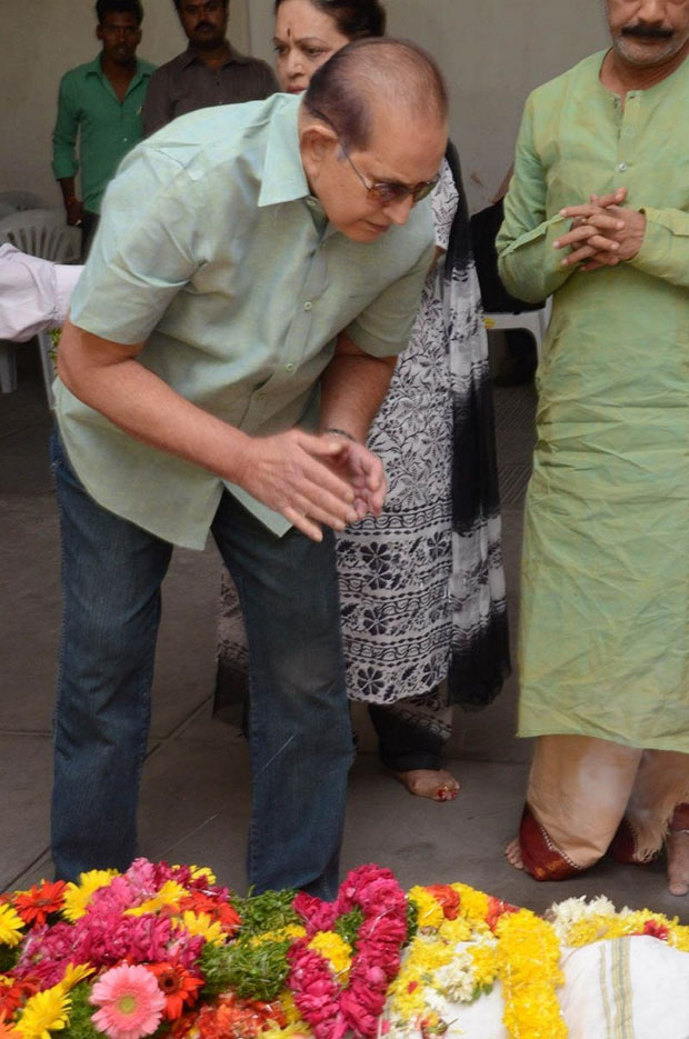 Celebs at Jamuna husband Passed away Photos