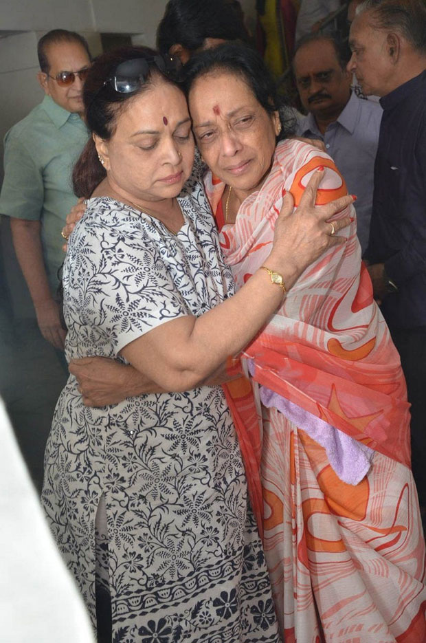 Celebs at Jamuna husband Passed away Photos