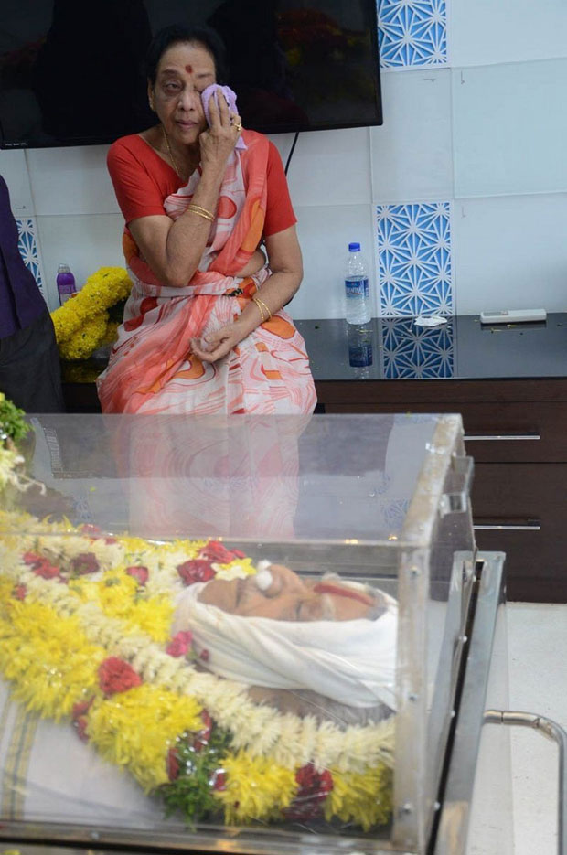 Celebs at Jamuna husband Passed away Photos