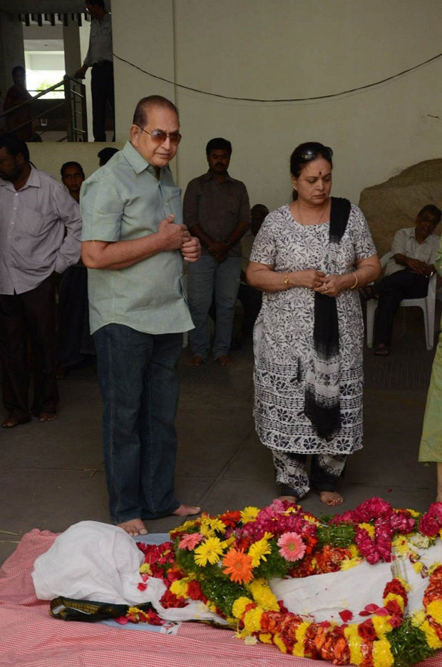 Celebs at Jamuna husband Passed away Photos