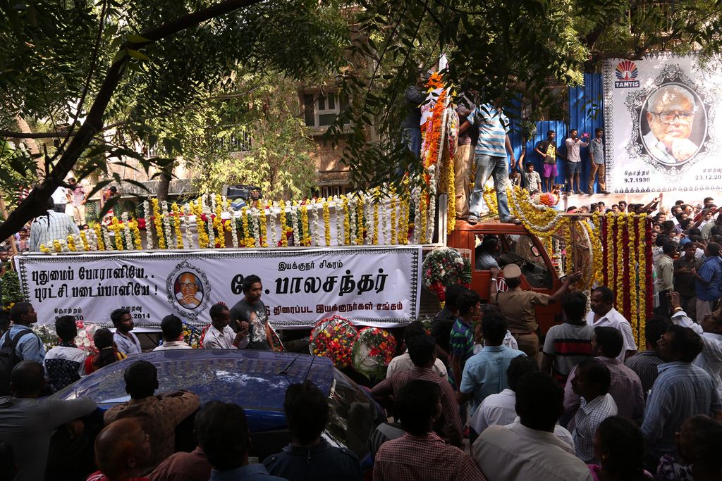 Celebs at K Balachander Final Journey