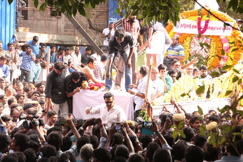 Celebs at K Balachander Final Journey