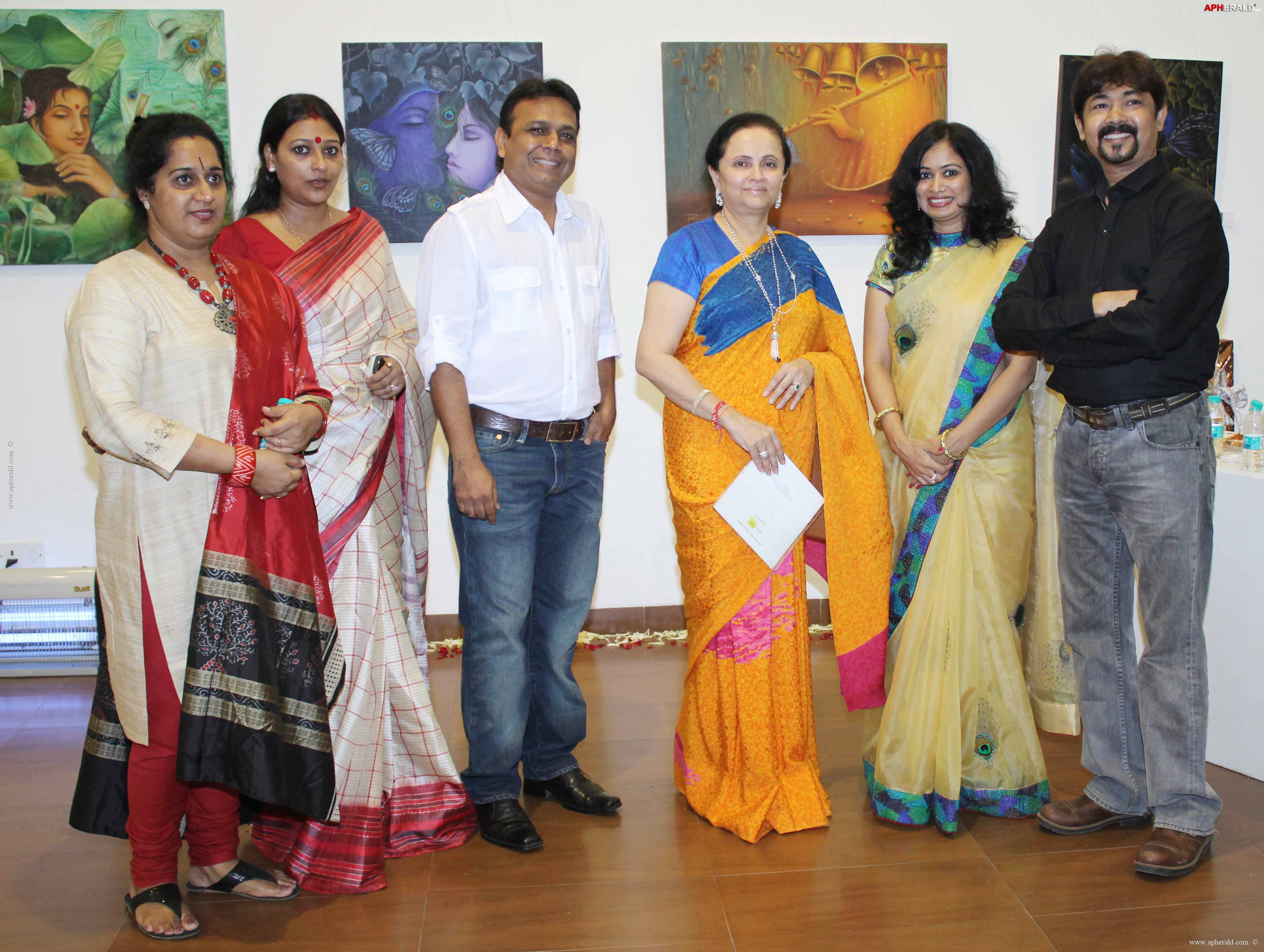 Celebs At Krishnanshu Art Show