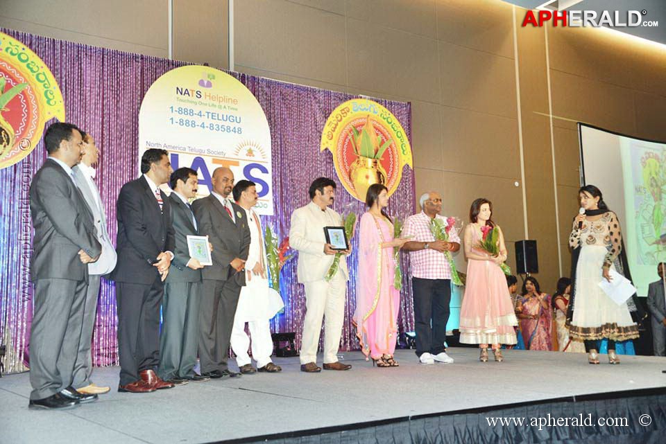Celebs at NATS 2013 Telugu Sambaralu Day 1