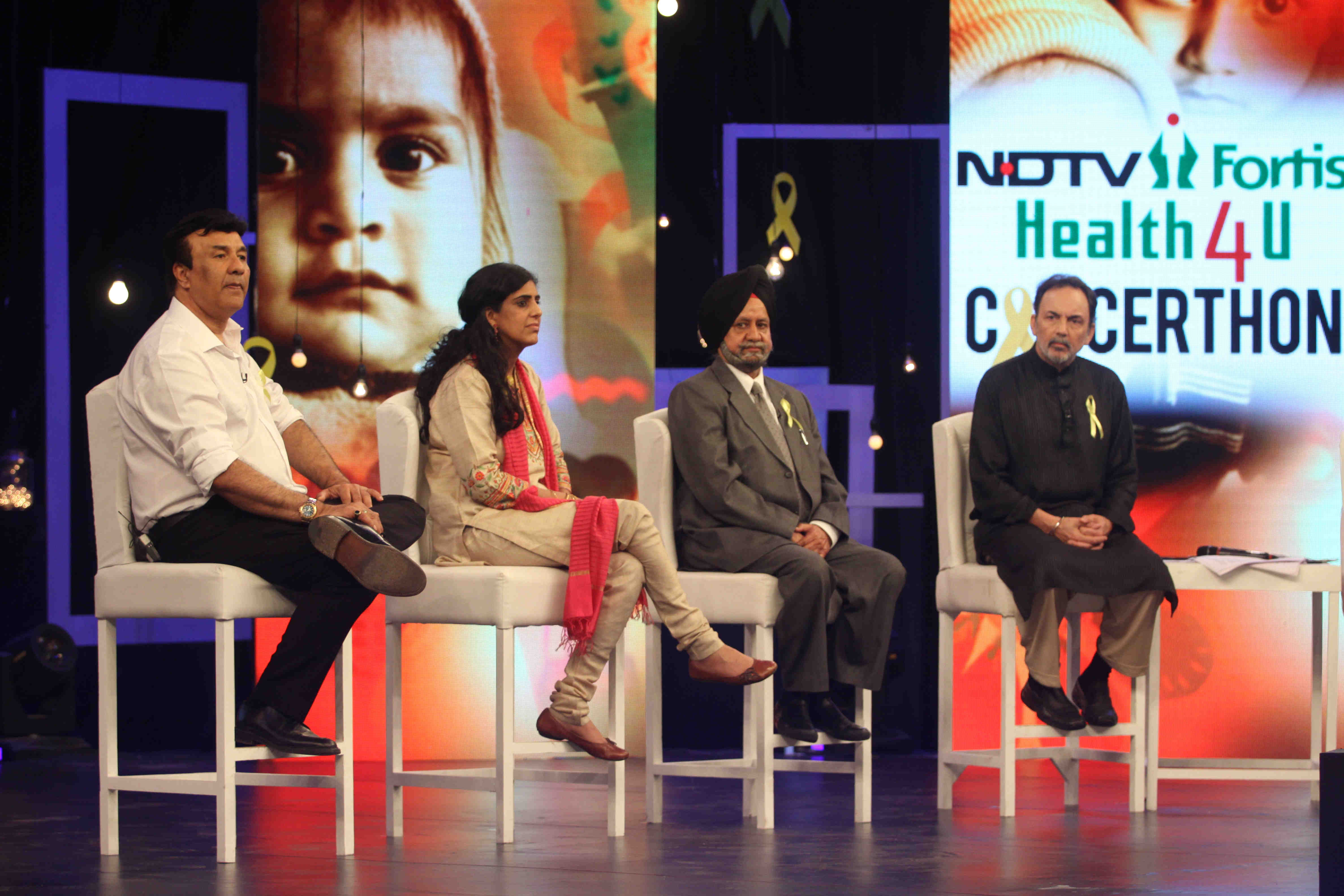 Celebs at NDTV Cancerthon