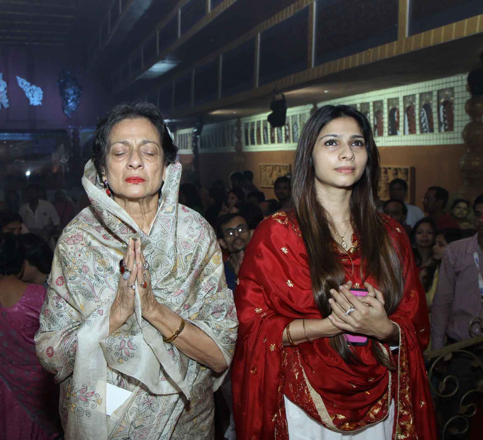 Celebs at North Bombay Sarbojanin Durga Puja Pandal