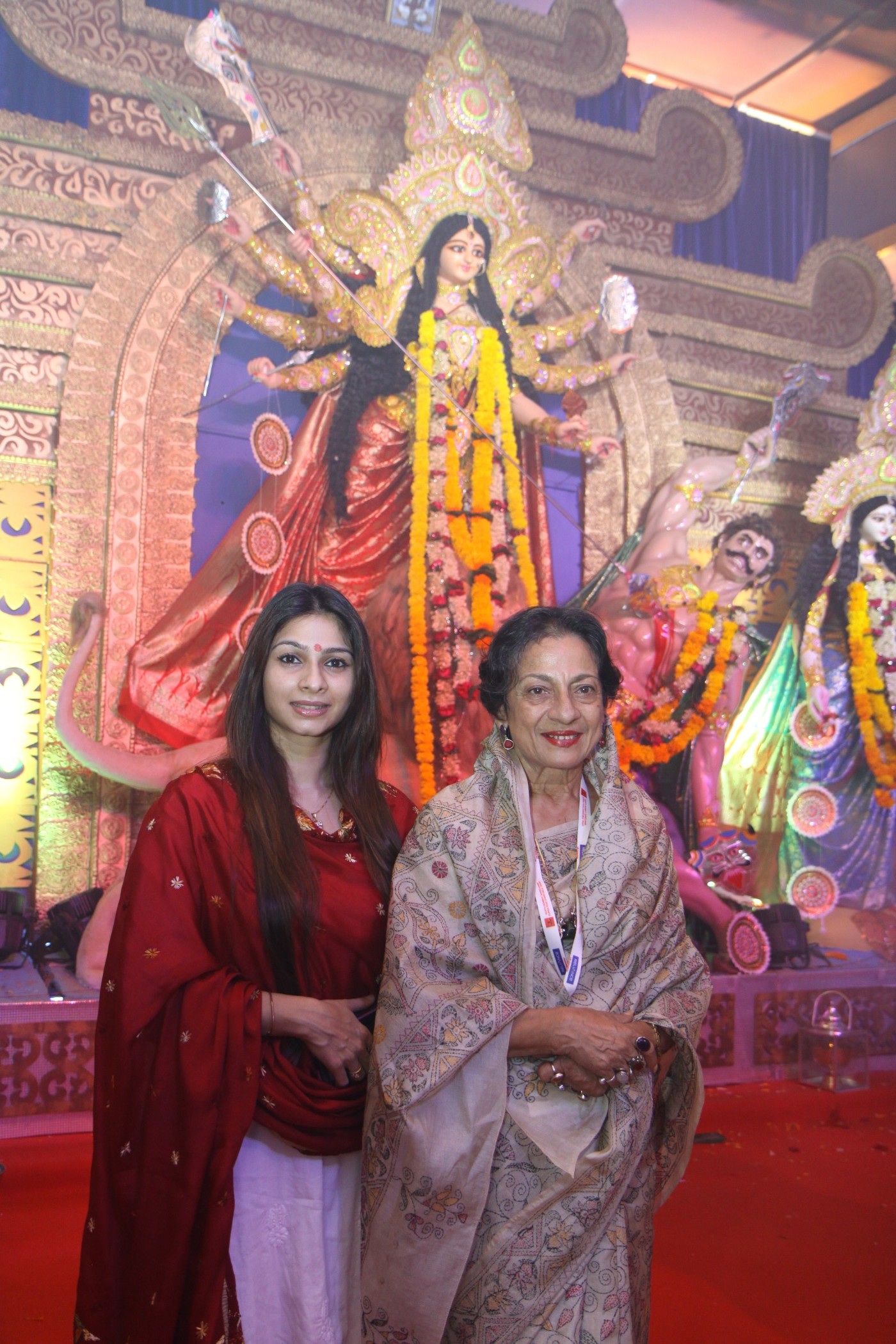 Celebs at North Bombay Sarbojanin Durga Puja Pandal