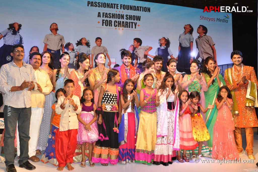 Celebs at Passionate Foundation Fashion Show