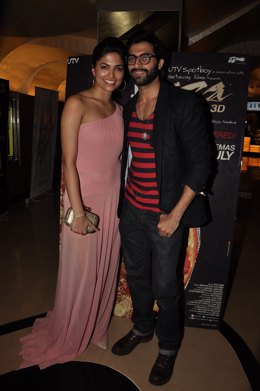 Celebs At Pizza 3D Movie Special Screening