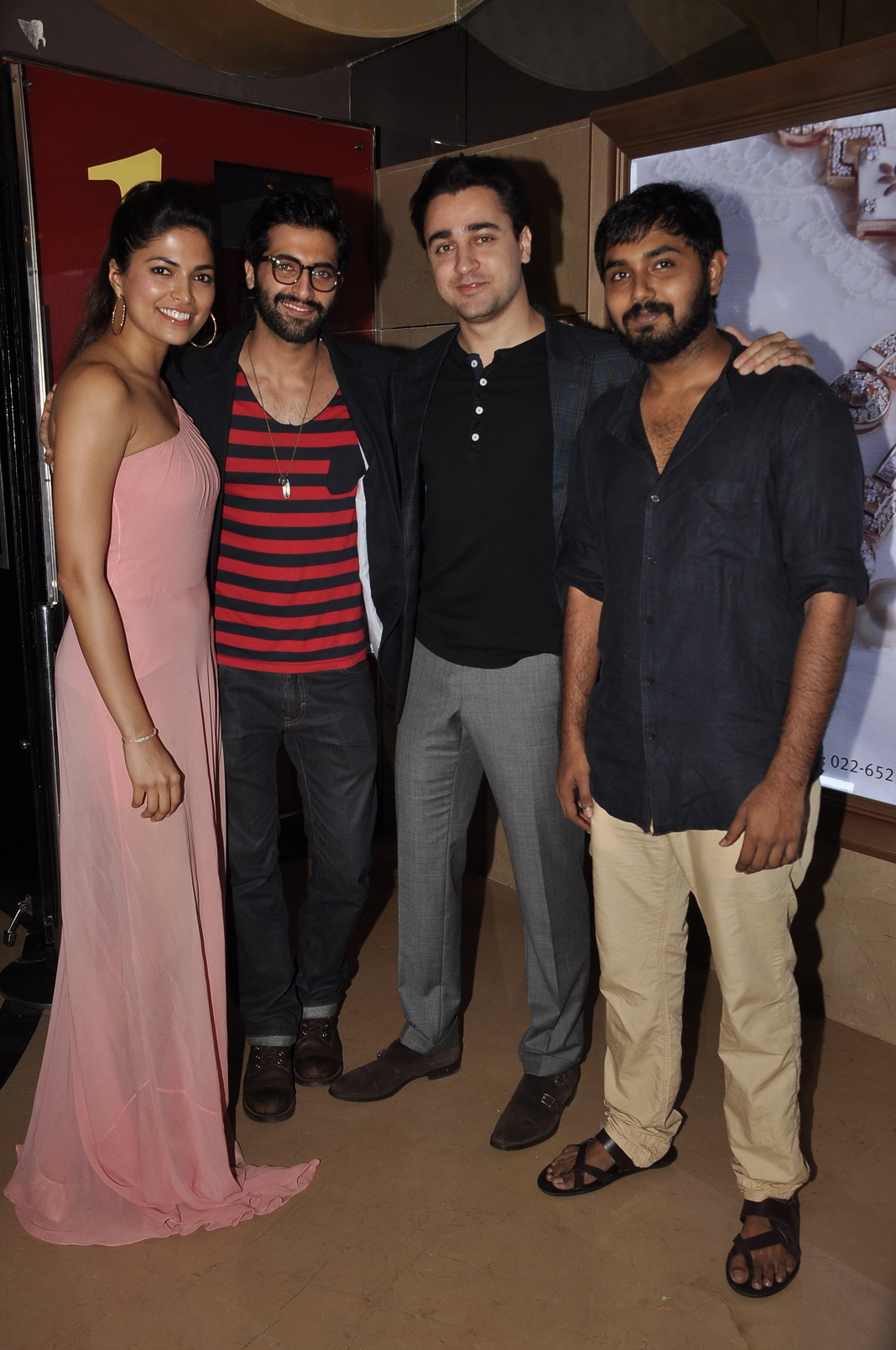 Celebs At Pizza 3D Movie Special Screening
