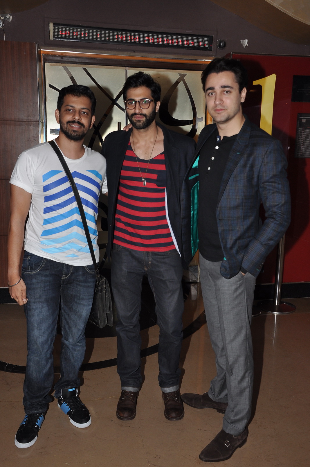 Celebs At Pizza 3D Movie Special Screening