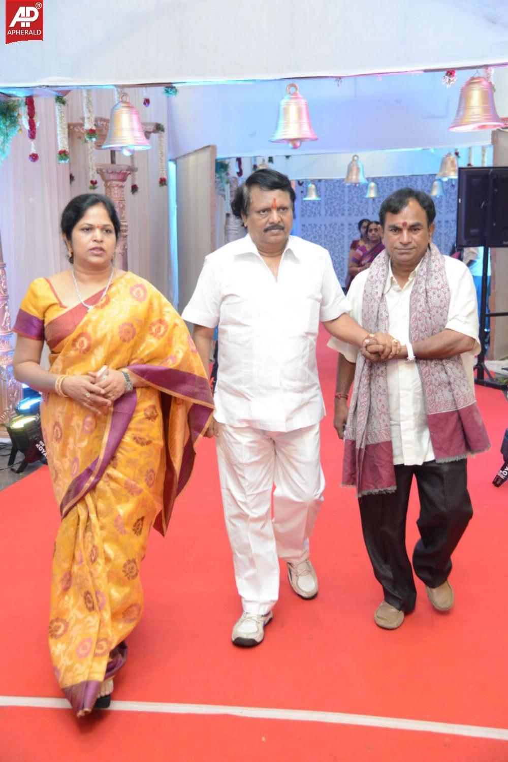 Celebs at Raja Ravindra Daughter Wedding Photos