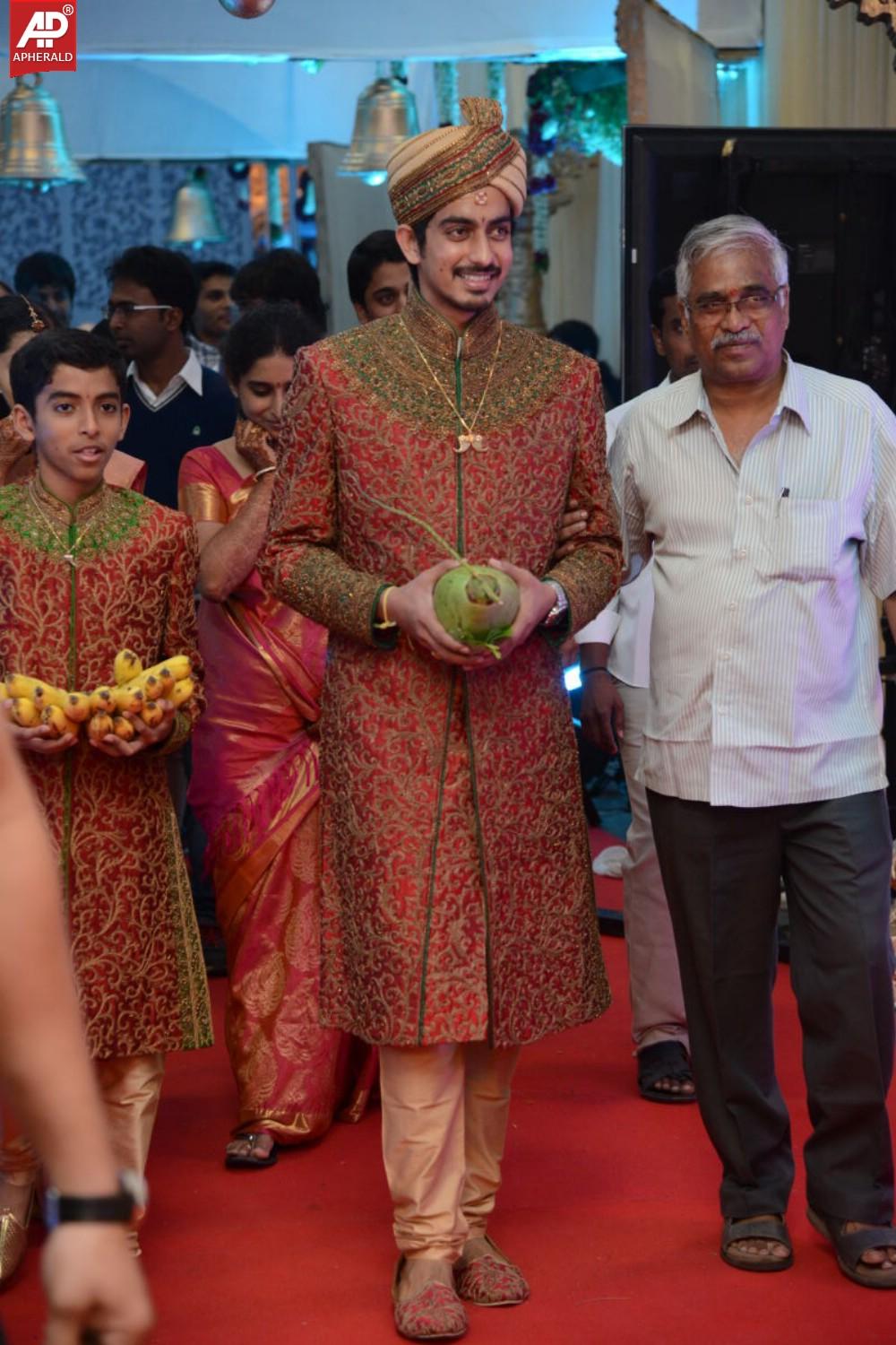 Celebs at Raja Ravindra Daughter Wedding Photos