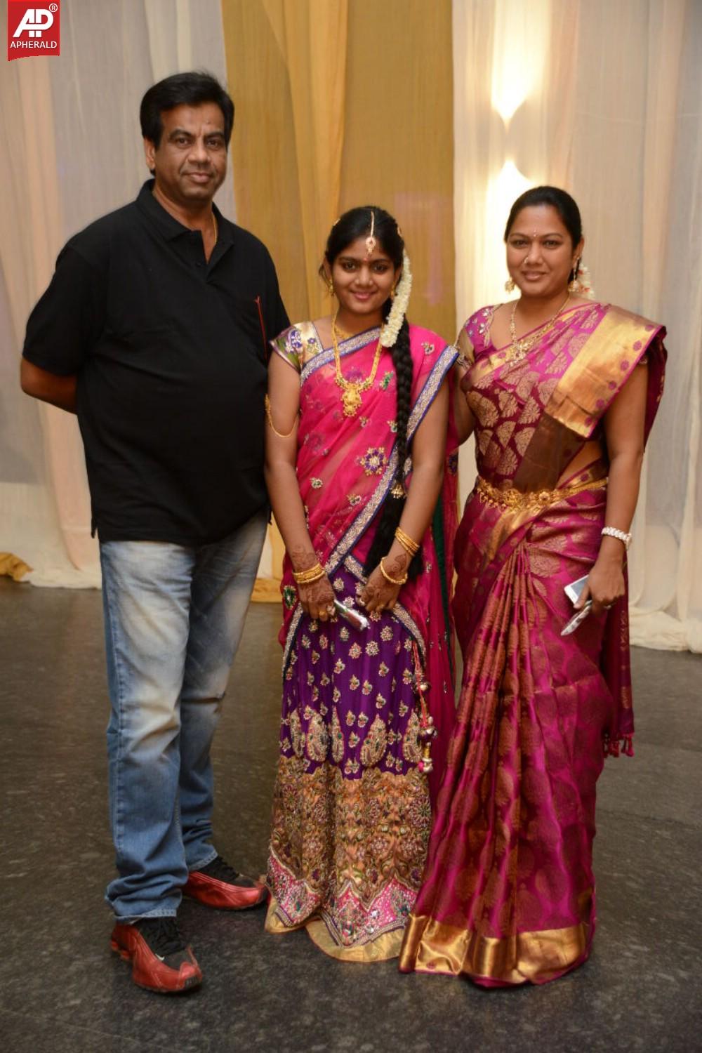 Celebs at Raja Ravindra Daughter Wedding Photos