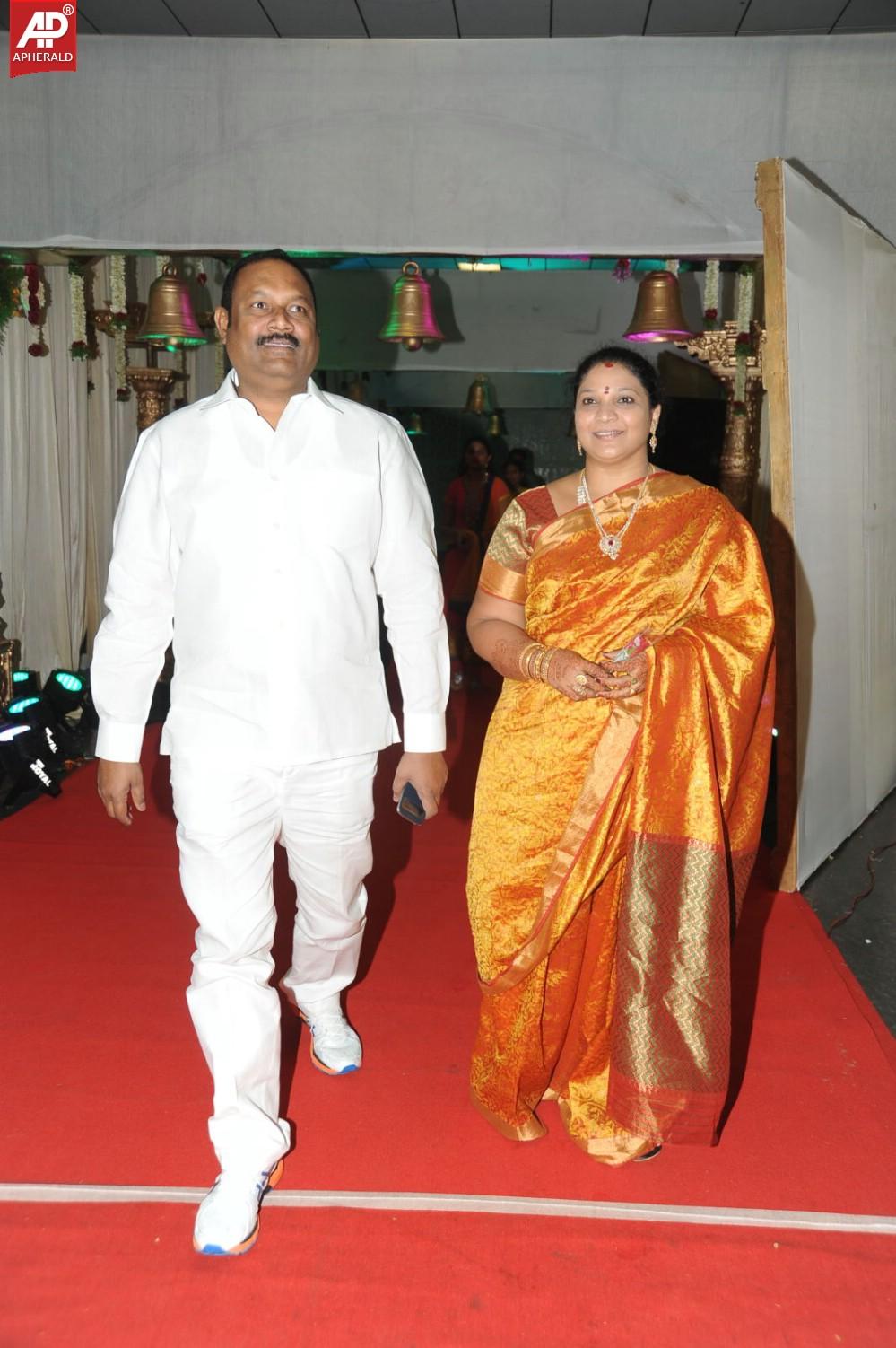 Celebs at Raja Ravindra Daughter Wedding Photos