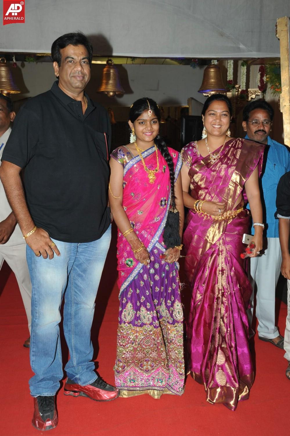 Celebs at Raja Ravindra Daughter Wedding Photos