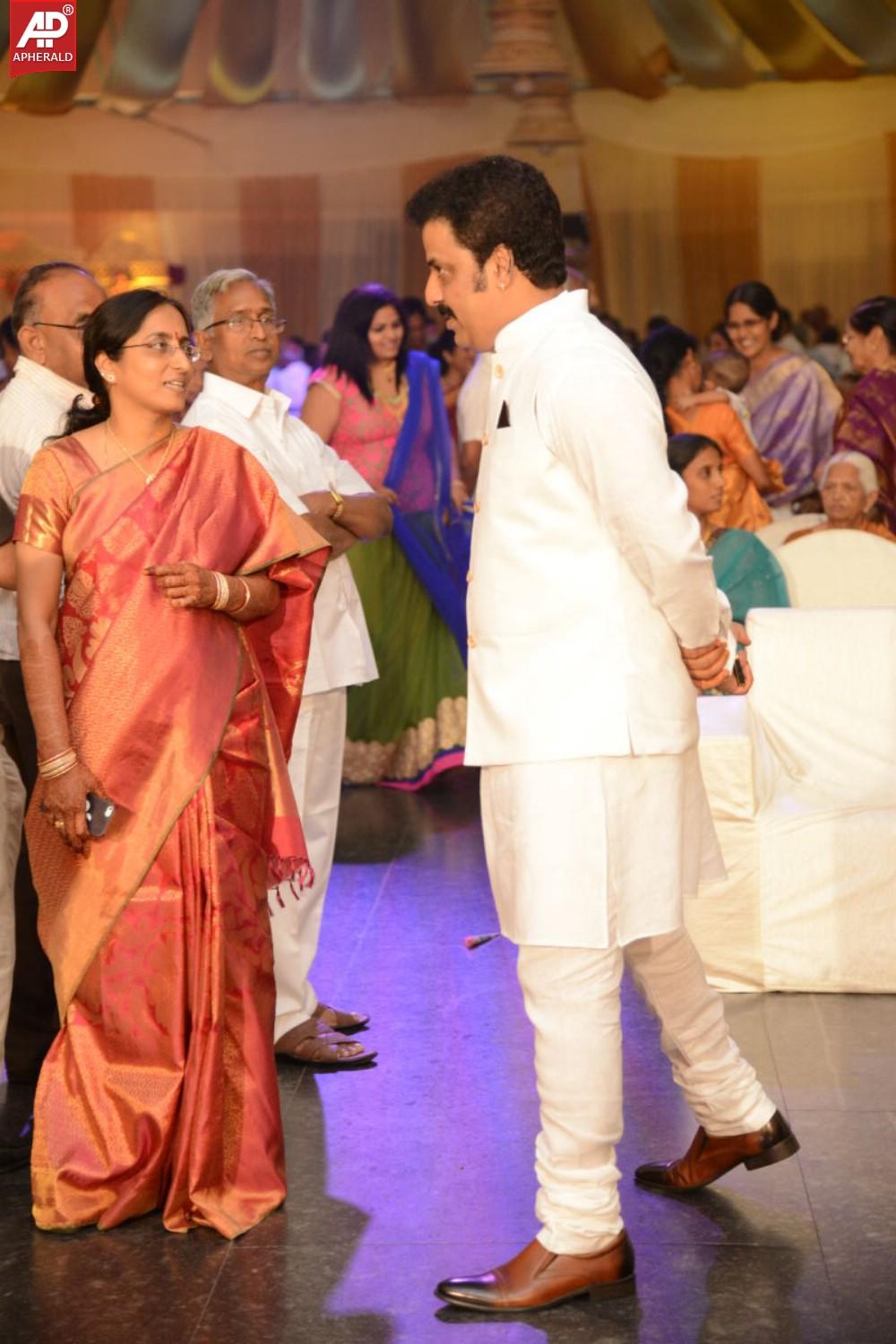 Celebs at Raja Ravindra Daughter Wedding Photos