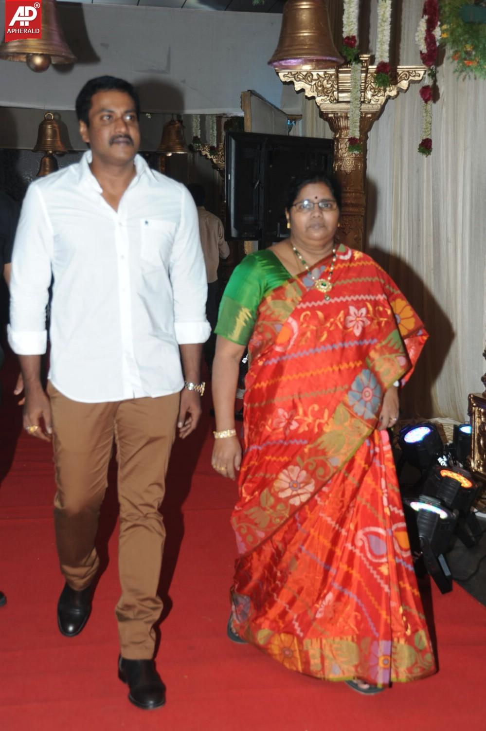 Celebs at Raja Ravindra Daughter Wedding Photos