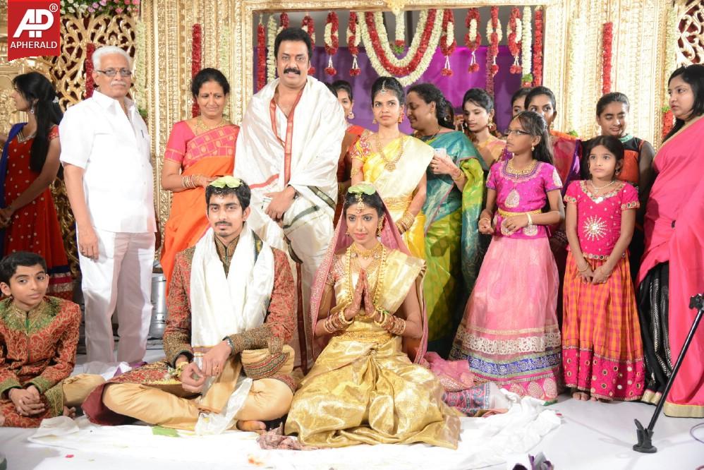 Celebs at Raja Ravindra Daughter Wedding Pics