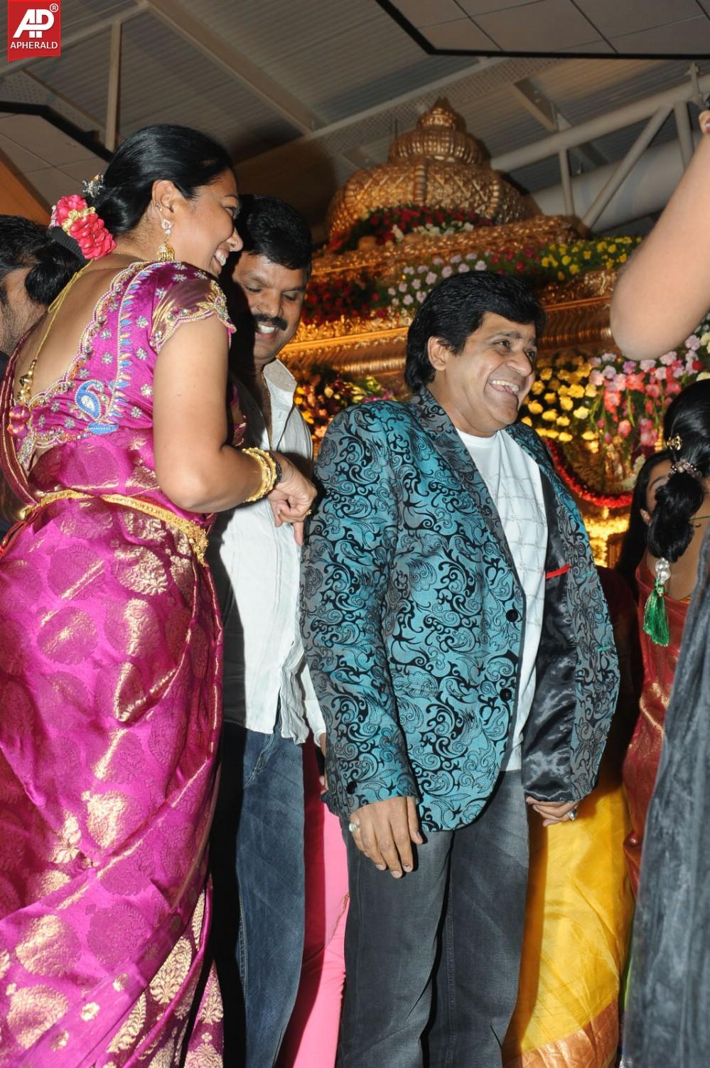 Celebs at Raja Ravindra Daughter Wedding Pics